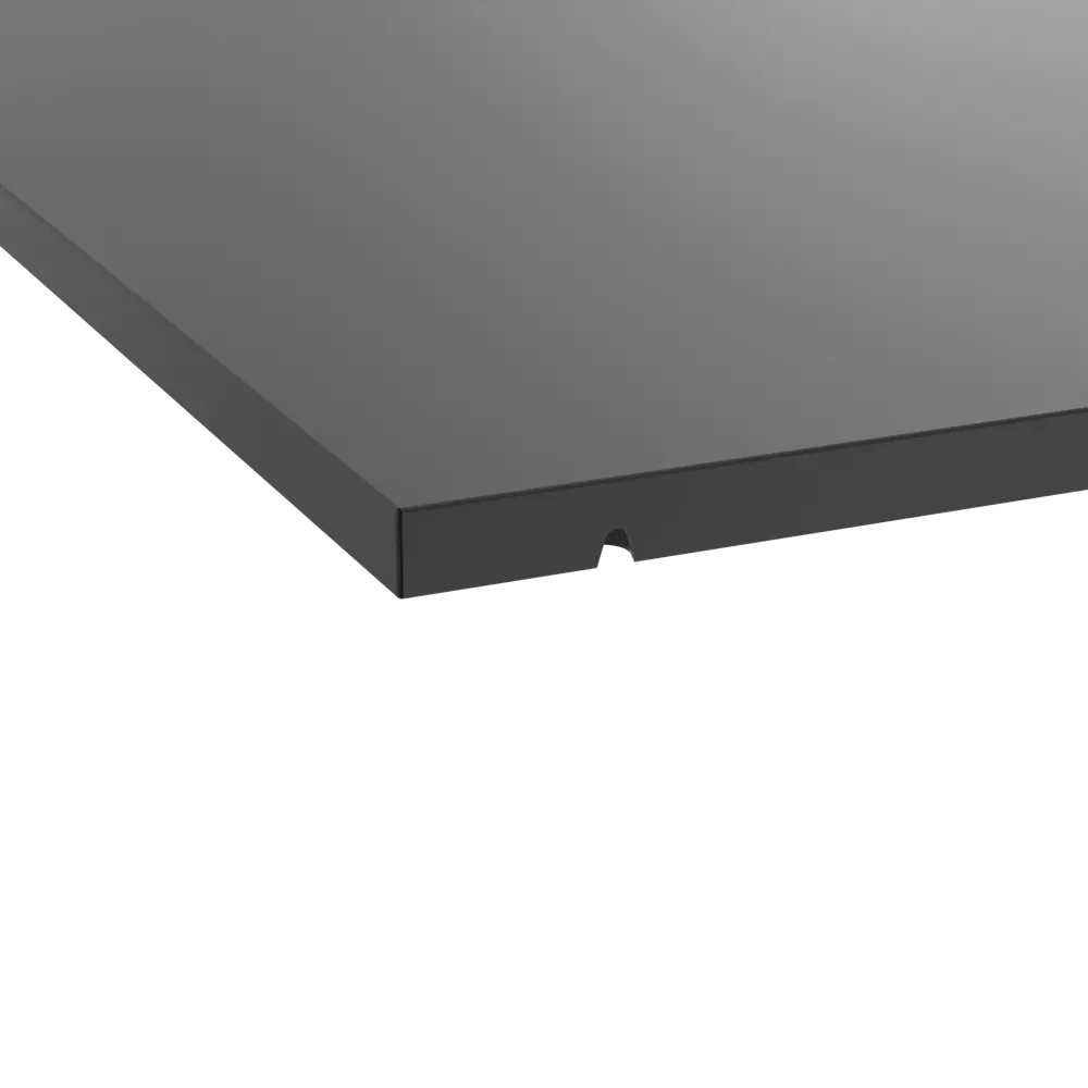 Полка для шкафа Лион 60x54.5 см KONSENSA МДФ цвет черный STLM-2120803 - Вид №3