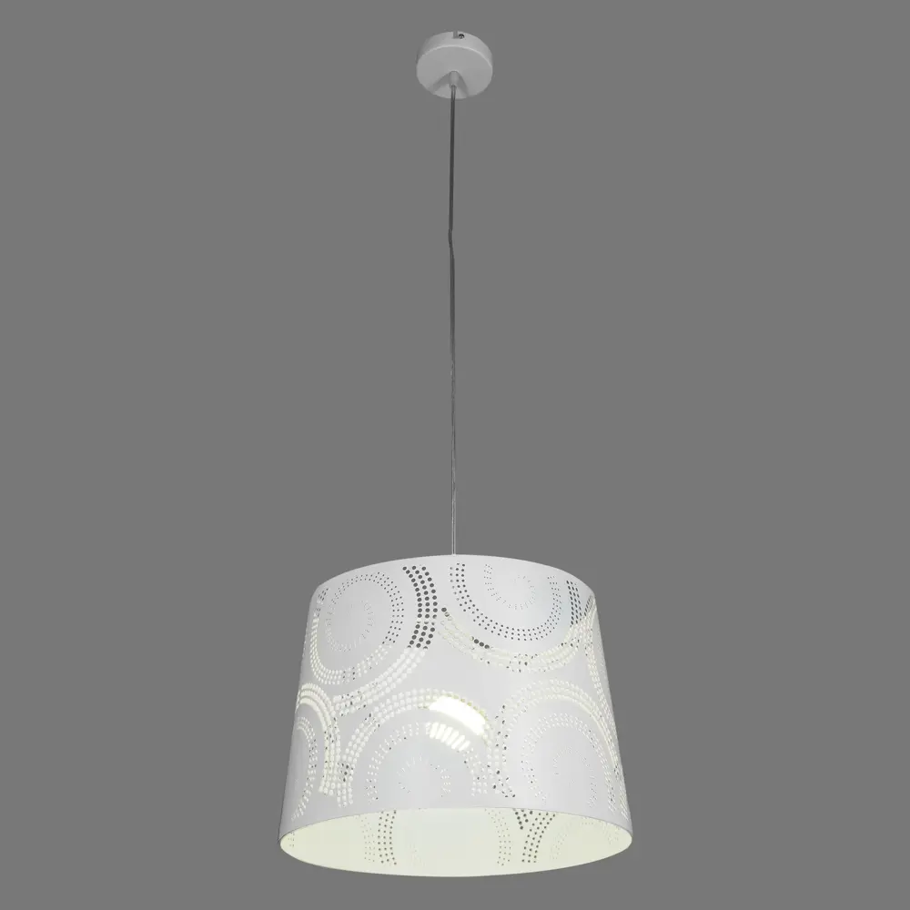 Подвесной светильник Carol 1xE27x60 Вт, 35 см, цвет белый Toplight STLM-2038175 - Вид №3