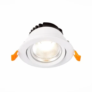 Светильник точечный светодиодный встраиваемый ALMA LIGHT ALD00155WH-3000K-LED.1x24W под отверстие 125 мм 8 м² теплый белый свет цвет белый