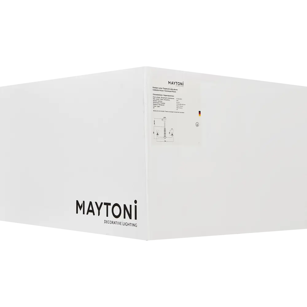 Люстра подвесная Metropolitan 8 ламп 24 м² цвет белый/золотой Maytoni STLM-2064448 - Вид №8