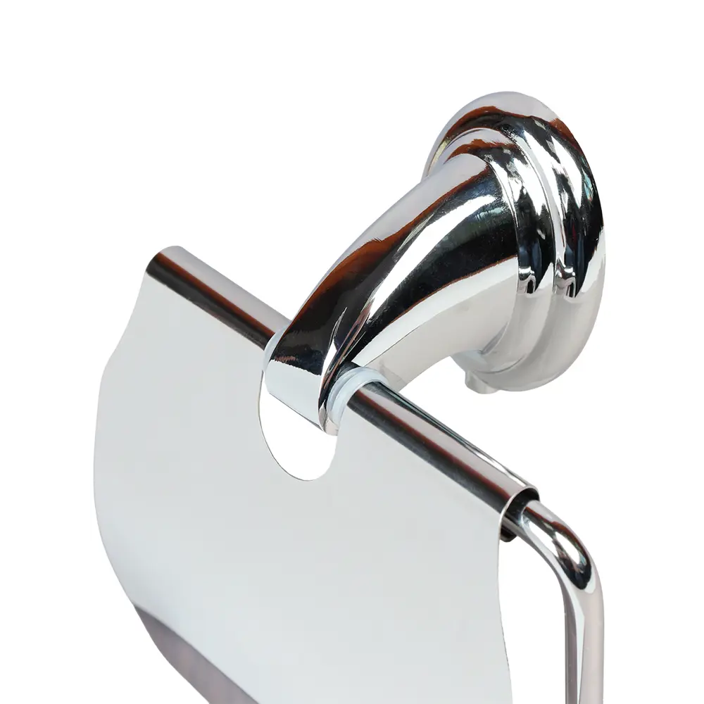 Держатель для туалетной бумаги DELPHINIUM Ханна с крышкой, хром 89379271 STLM-1580536 - Вид №6