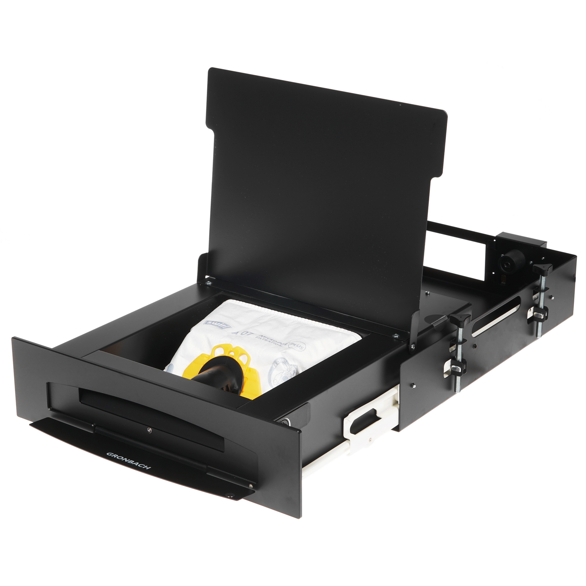 1103253 Встраиваемый пылесос Gronbach GBM6RC0SW черный STDN-0068377 - Вид №2