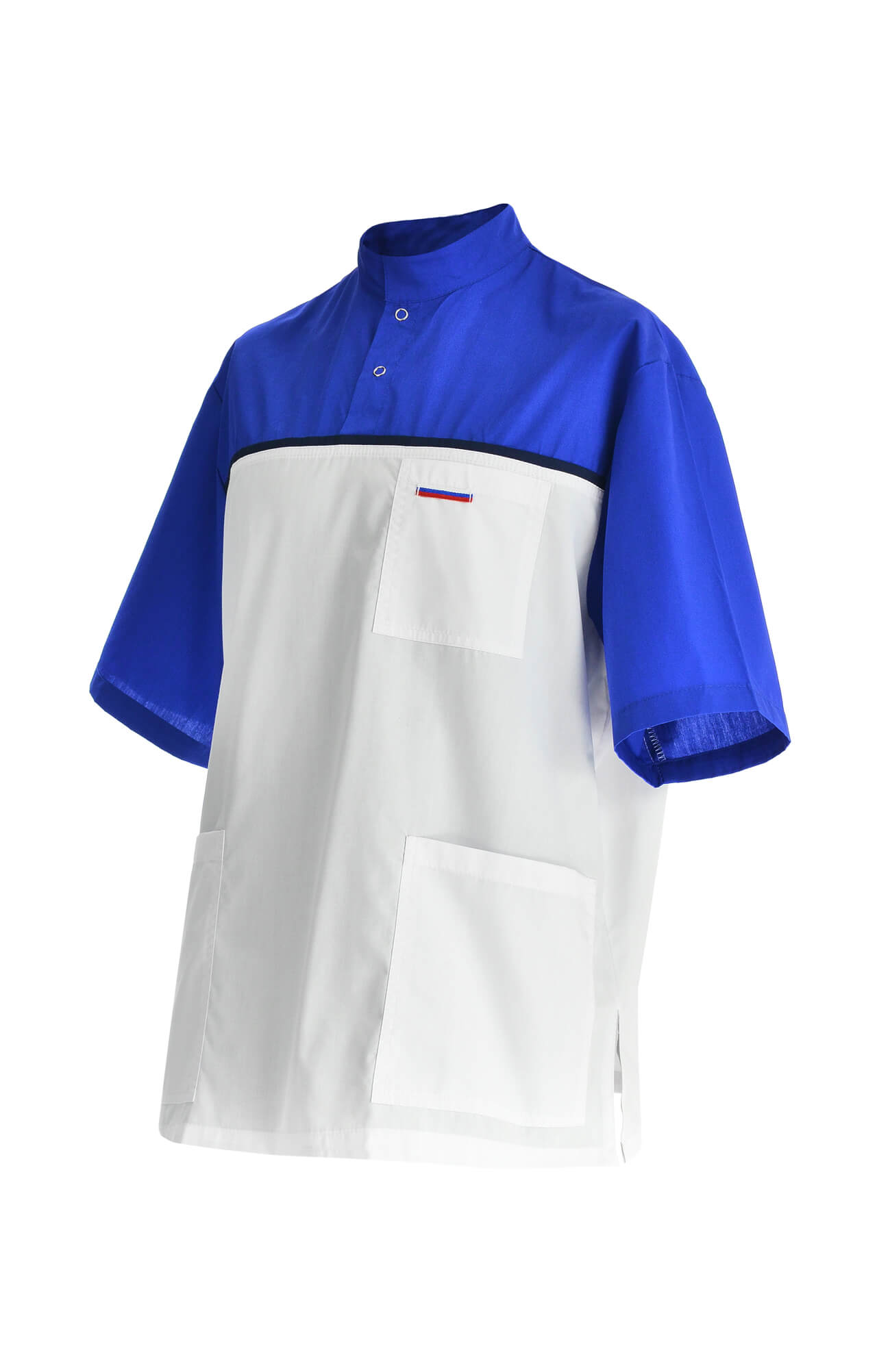 61944 Костюм "Лидер" белый василек  Медицинская одежда  размер 48-50/170-176 Спецодежда  - Вид №6