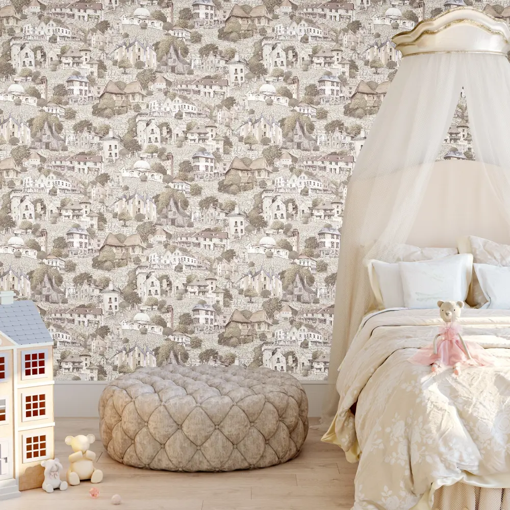 Обои флизелиновые Elysium Променад серые 1.06 м Е87201 STLM-2178631 - Вид №3