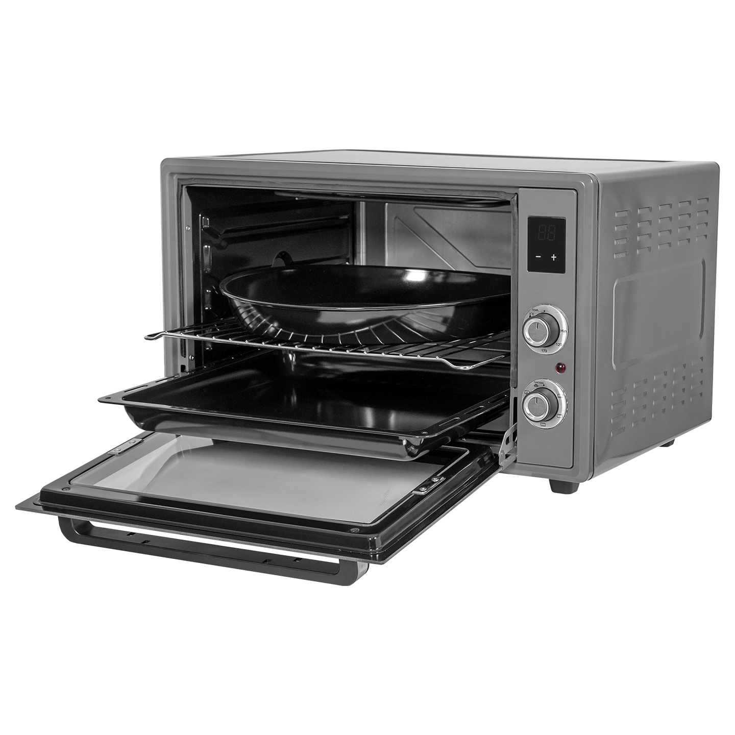 9160735 Мини-печь ESPERANZA TO-60CD G серый STDN-0114500 - Вид №10