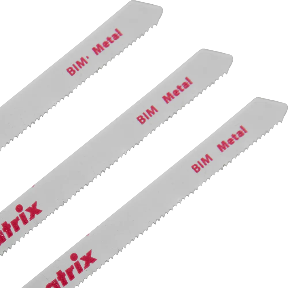 Пилка для лобзика по металлу Matrix T318AF, 3 шт STLM-2203780 - Вид №1