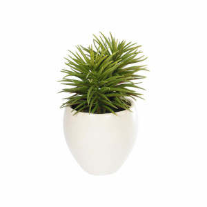108425 Pino Искусственное растение с белым керамическим кашпо 16 см La Forma