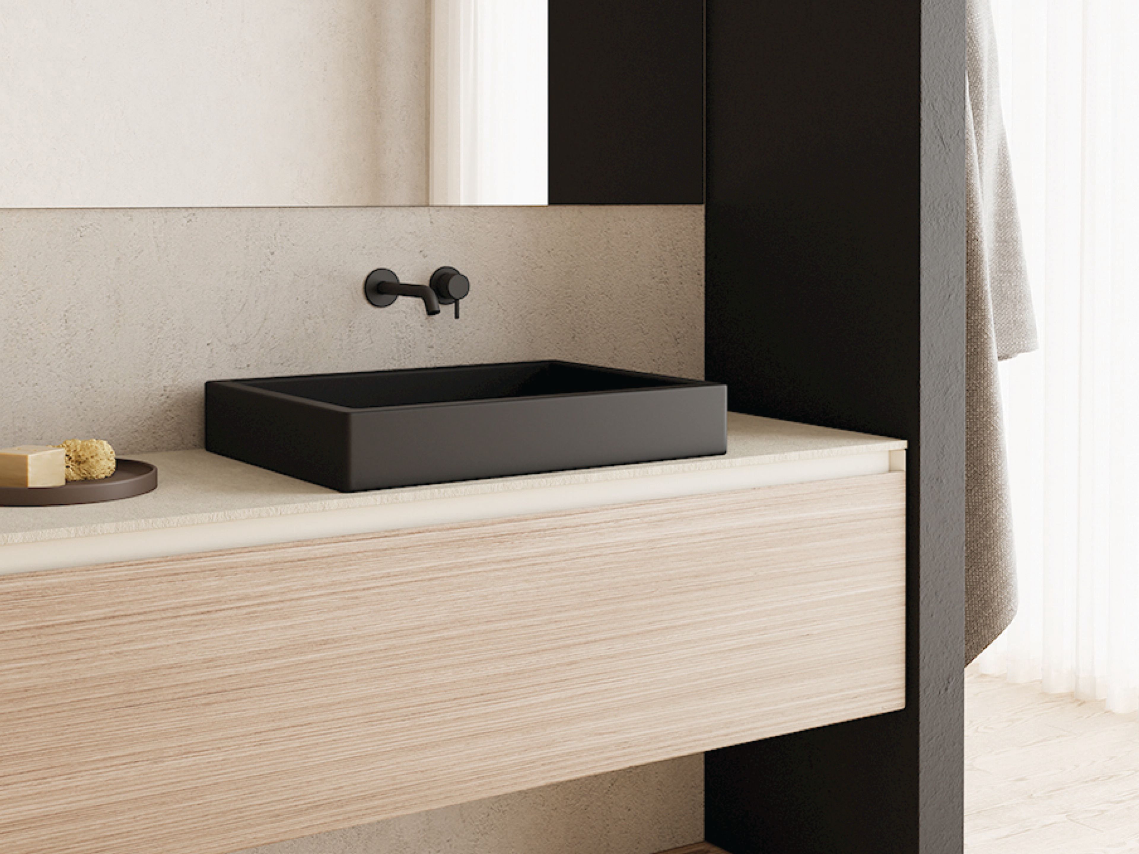 Керамическая прямоугольная столешница Nic канал ARCH-00011535