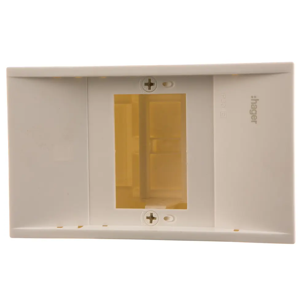 Щит распределительный навесной Hager GD104N 4 модуля IP30 пластик STLM-2110452