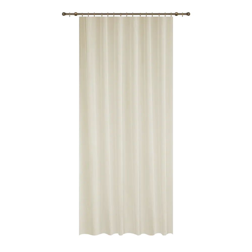 Тюль на ленте Cremelle 250x260 см цвет бежевый WITERRA STLM-2032523 - Вид №1