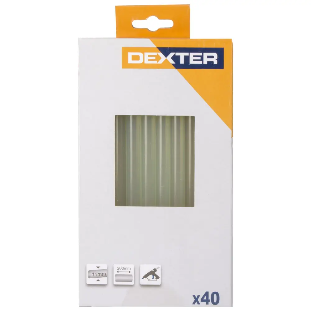 Клеевые стержни Dexter 11х200 мм 40 шт STLM-2099084 - Вид №2