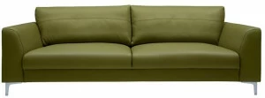 SOFTREND 3-х местный кожаный диван Newman