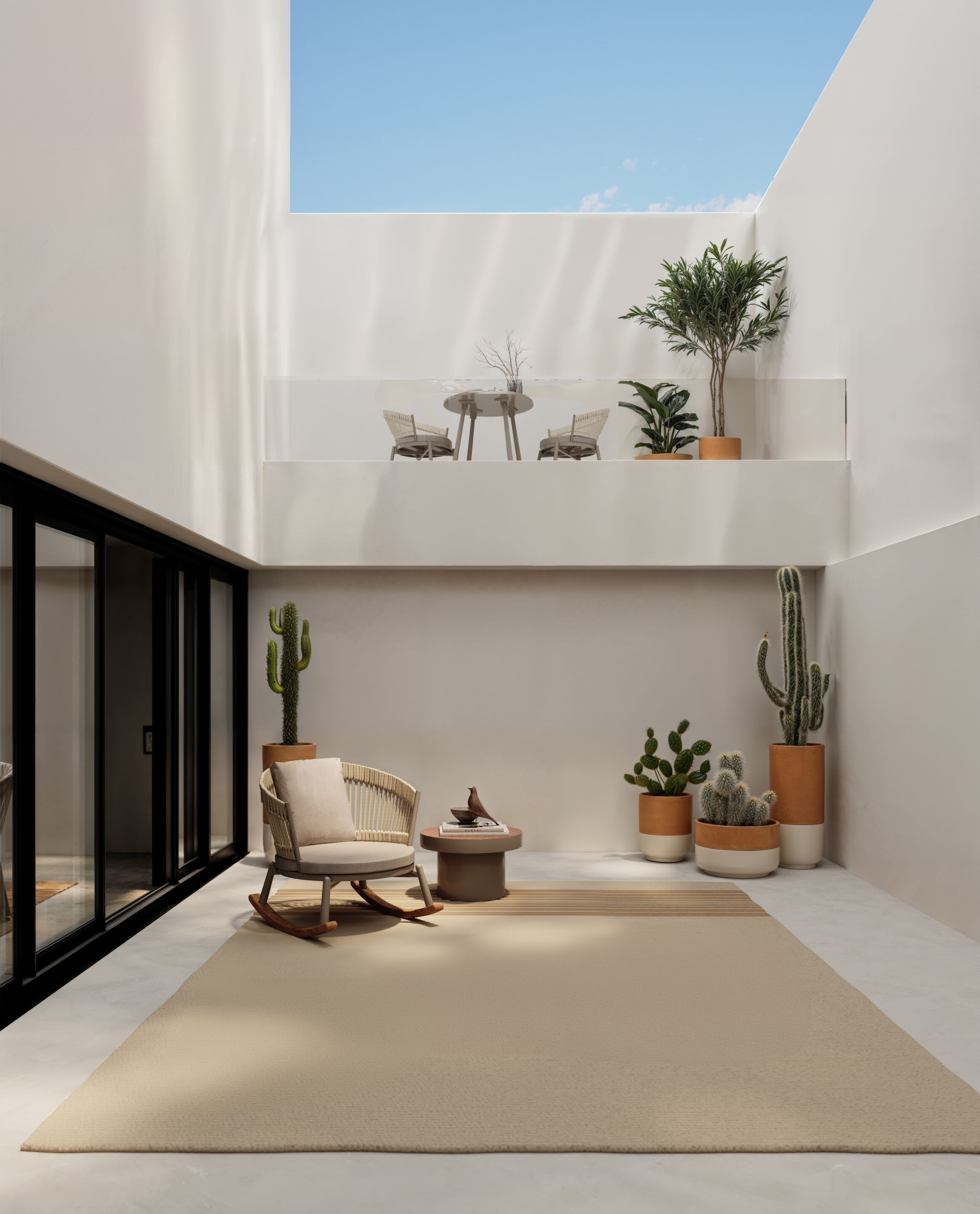 Высокий терракотовый садовый горшок YAAZ Kuva ARCH-00064097 - Вид №3