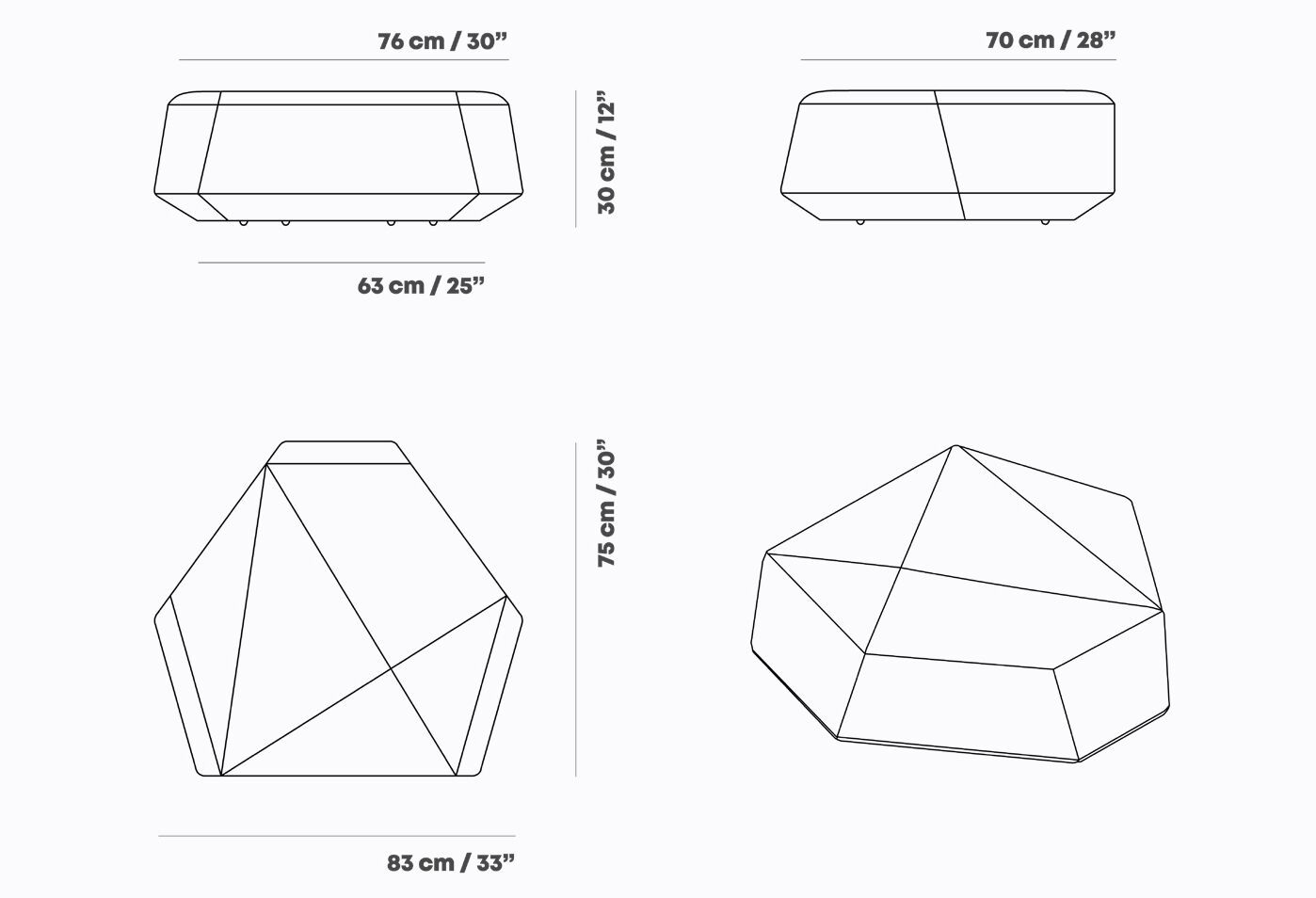 Ткань пуф FID Paris Crystal ARCH-00069120 - Вид №16