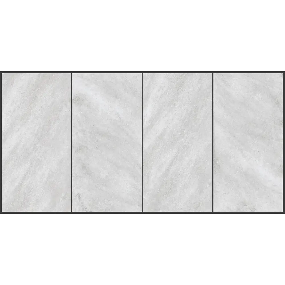 Глазурованный керамогранит Аксима Гриффит 60x120 см 1.44 м² матовый цвет серый AXIMA GRIFFITH STLM-2040473 - Вид №1