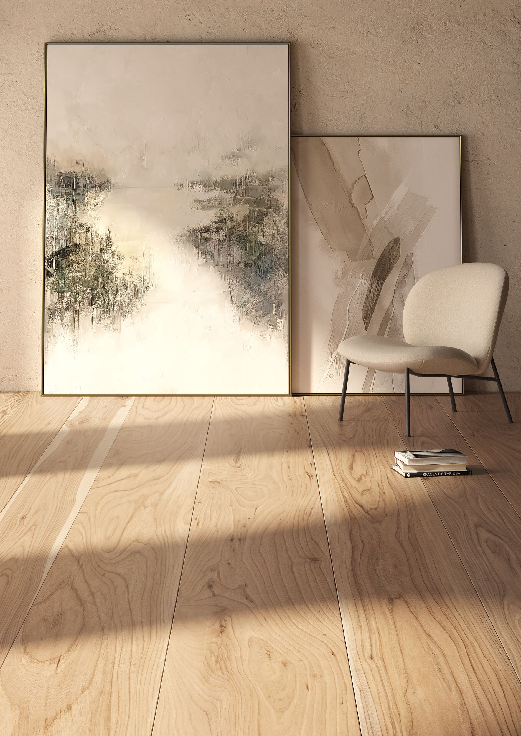 Деревянный пол CP Parquet большие размеры ARCH-00010972 - Вид №4