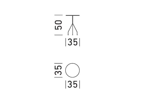 Круглый деревянный журнальный столик Dienne Salotti CHERRY B ARCH-00028647 - Вид №2