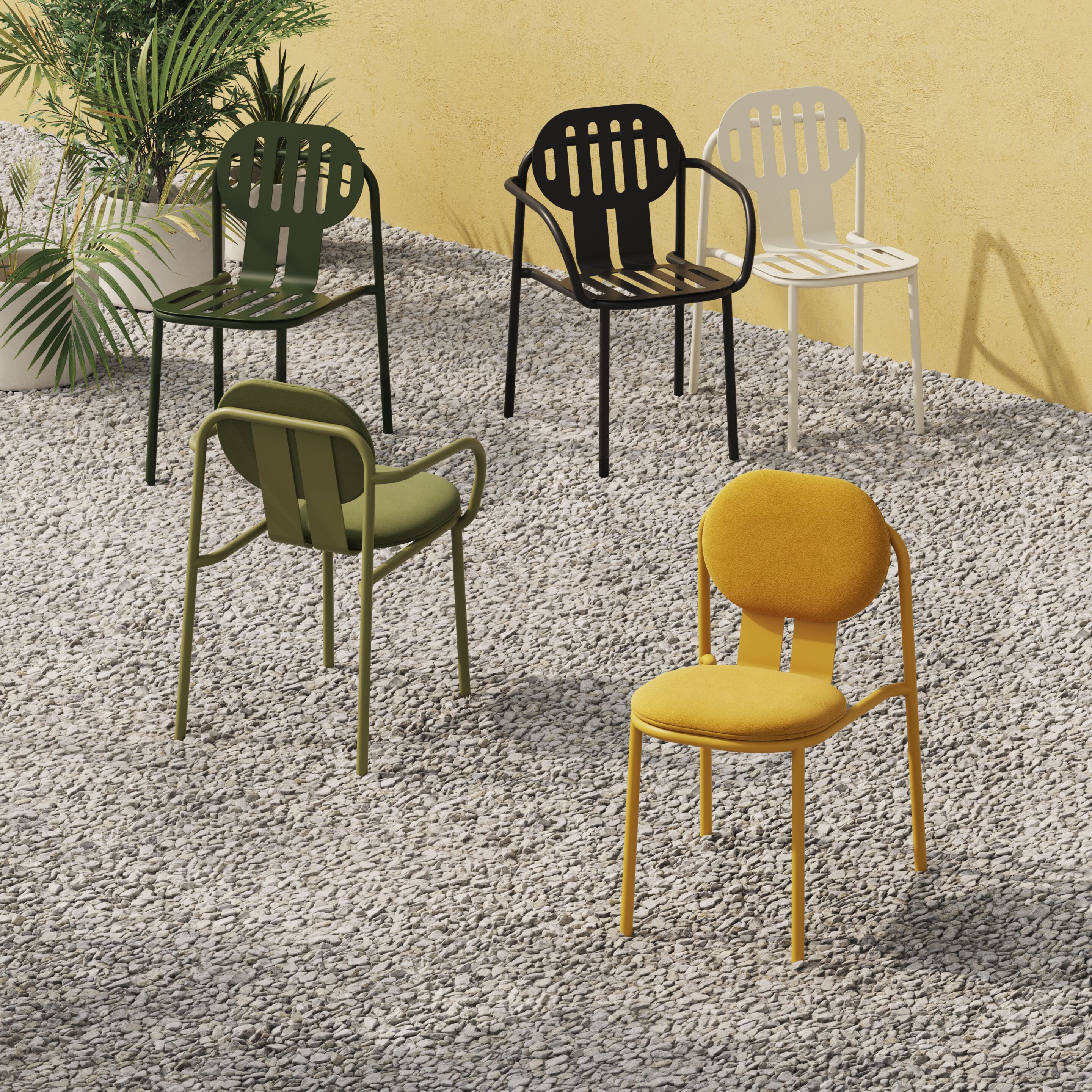 Алюминиевый садовый стул с порошковым покрытием Joyf пустыня ARCH-00124754 - Вид №6