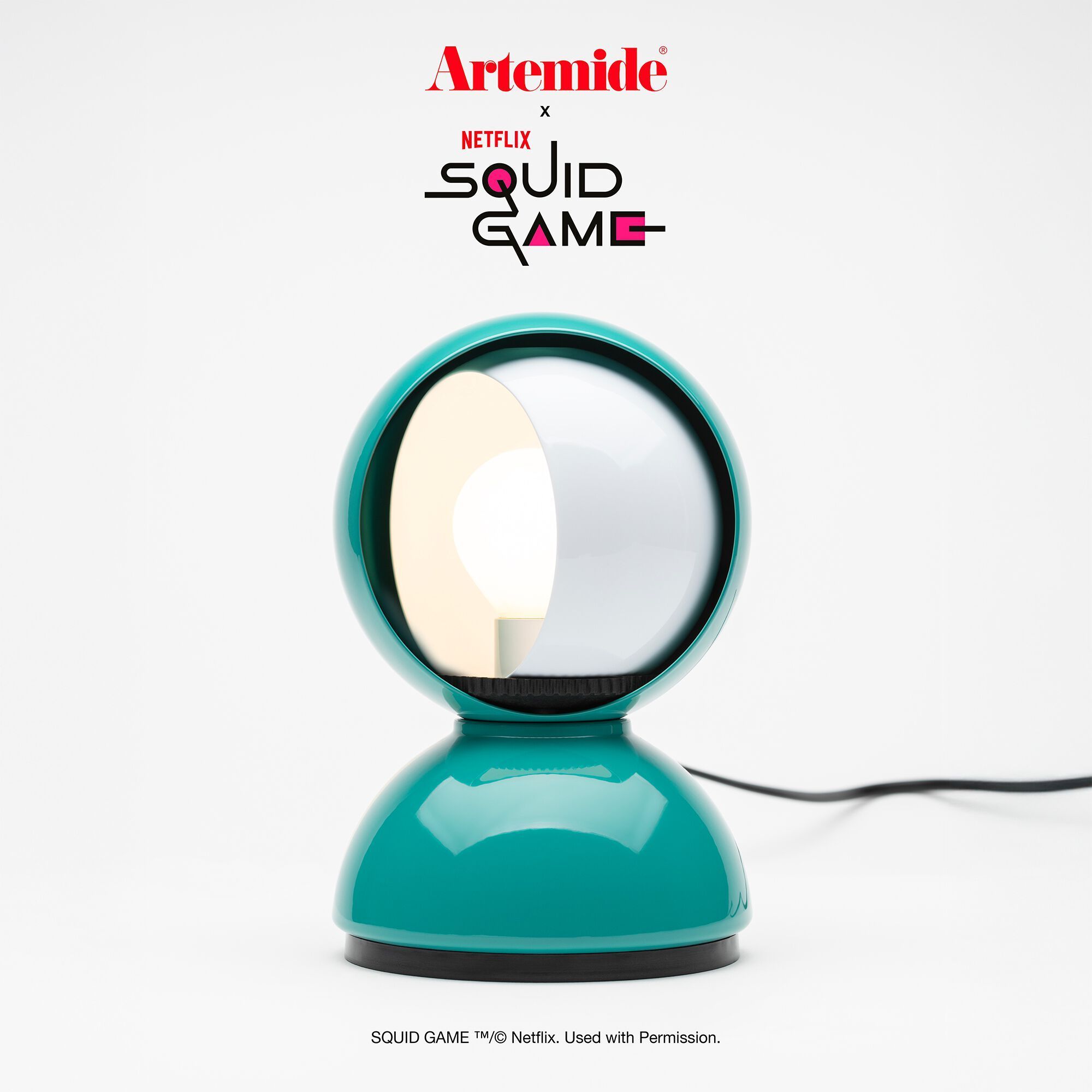Окрашенная металлическая светодиодная настольная лампа In Stock Artemide ARCH-00124231 - Вид №2