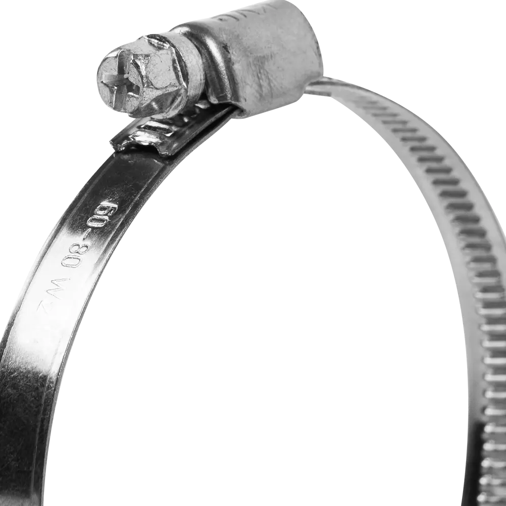 Хомут червячный Santreyd для труб 60-80 мм с винтовой фиксацией 10114001 STLM-0000202 - Вид №2