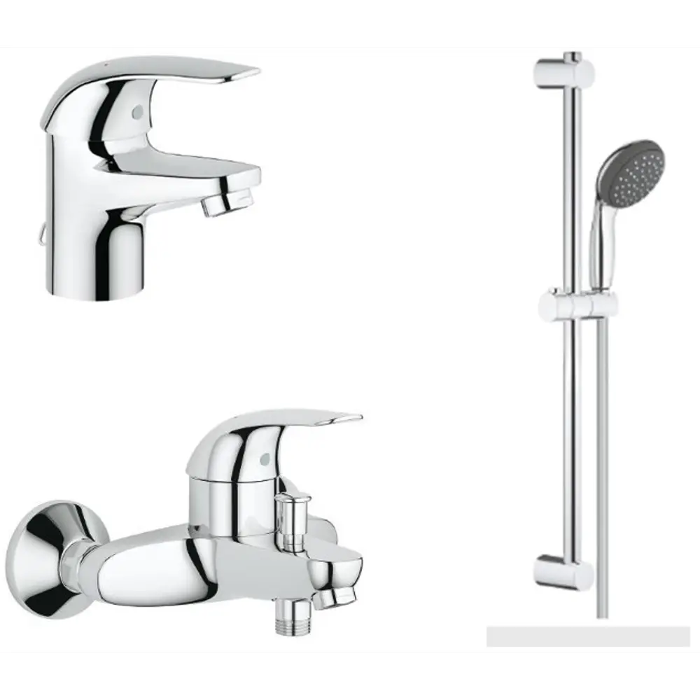 Набор смесителей Grohe Swift для раковины и ванны STLM-2189494