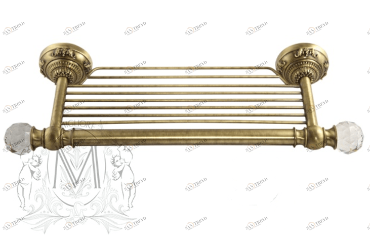 Полка MIGLIORE.CRistalia ML.CRS-60.215.BR - бронза 