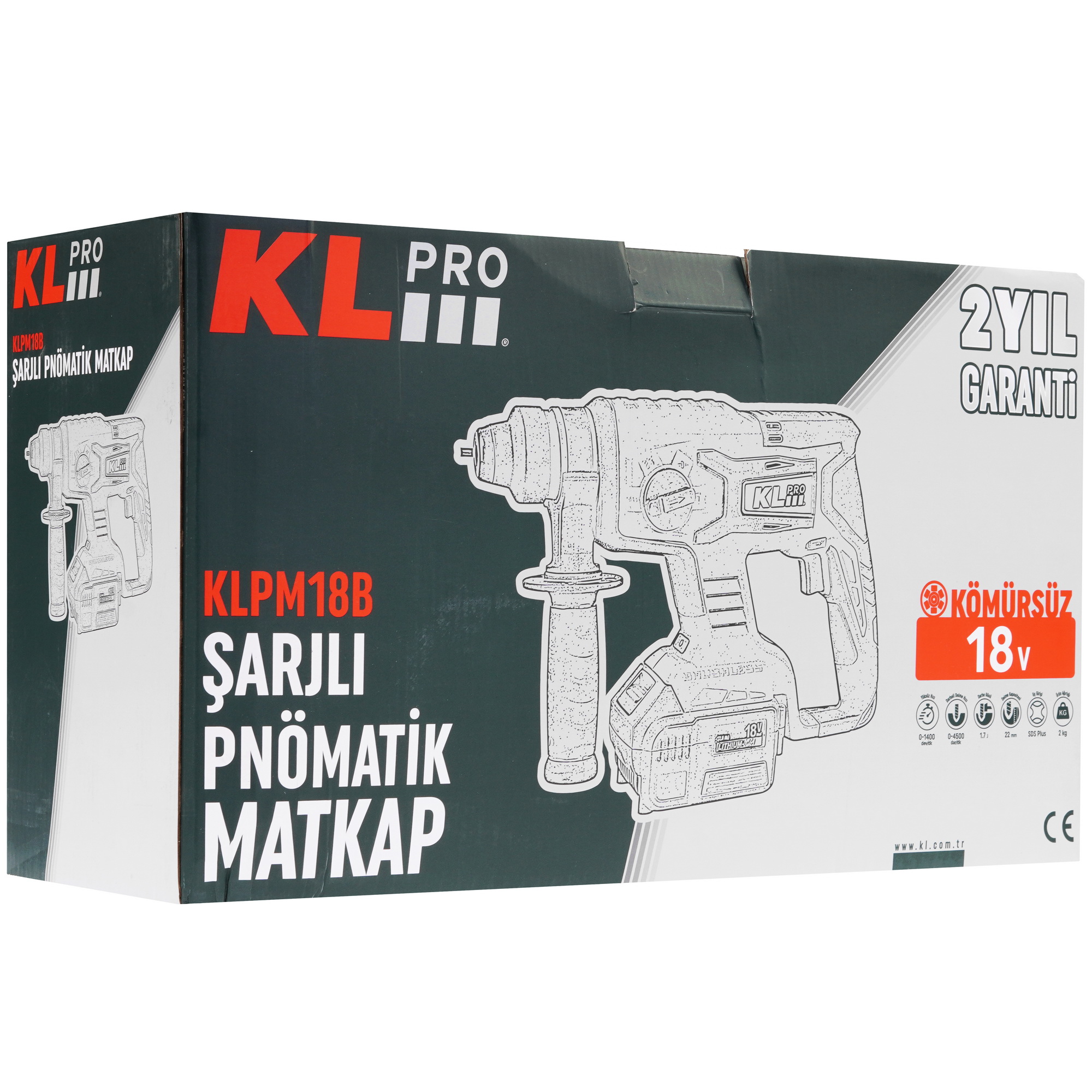 Перфоратор KLPRO KLPM18B-80 9153454 STDN-0083938 - Вид №10