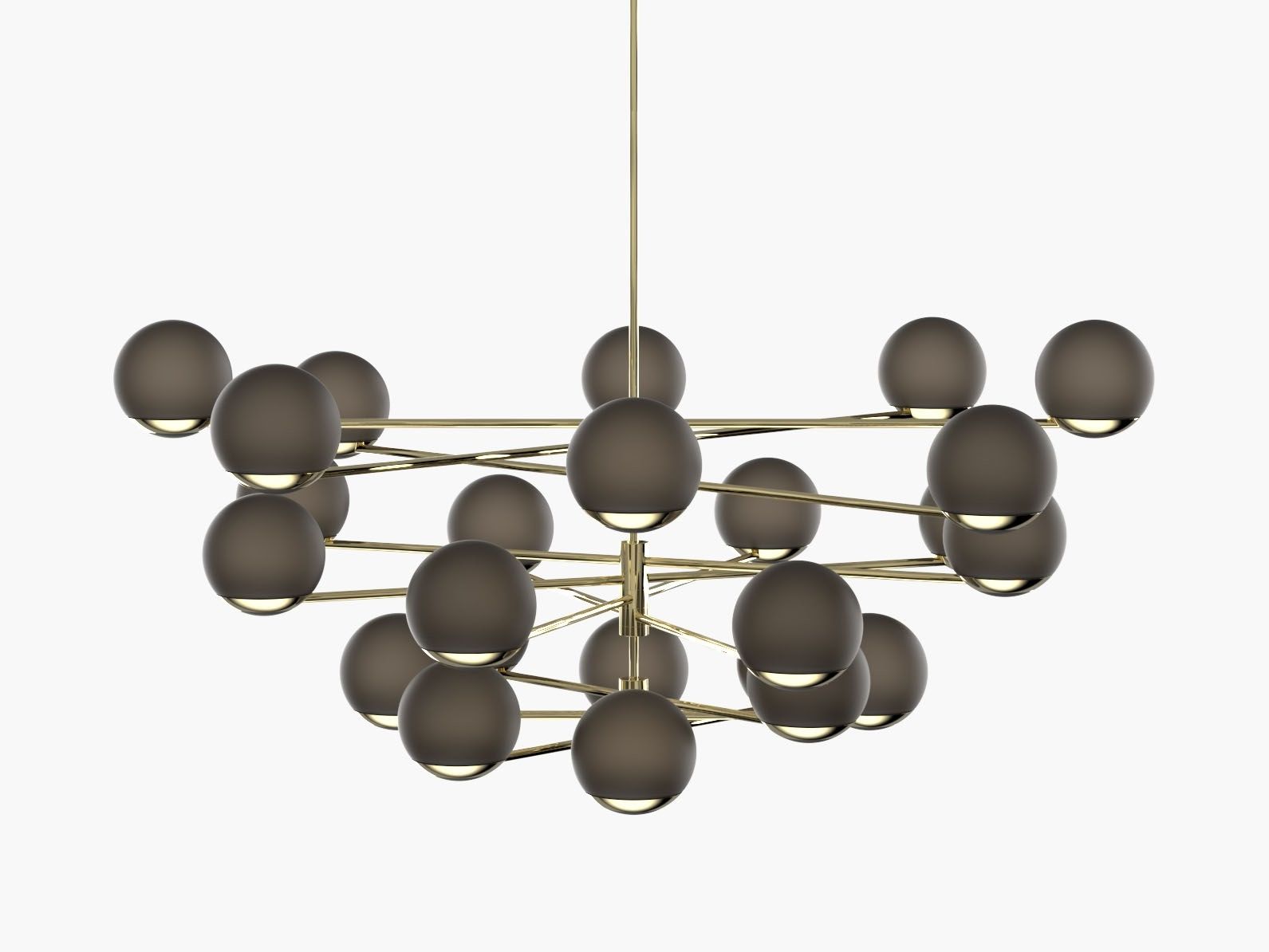 Выдувное стекло светодиодный подвесной светильник Cameron Design House Мяч и обруч ARCH-00043199 - Вид №1