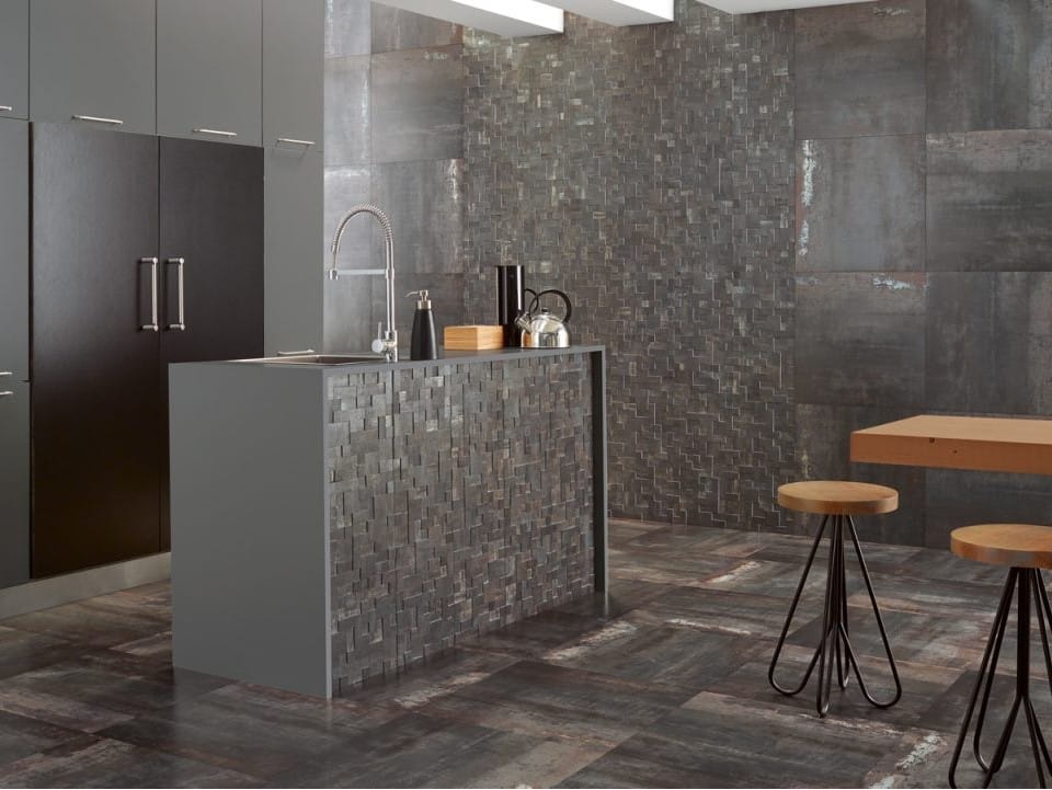 Напольное / напольное покрытие для внутреннего и наружного применения с металлическим эффектом Revigrés ARCH-00131216 - Вид №1