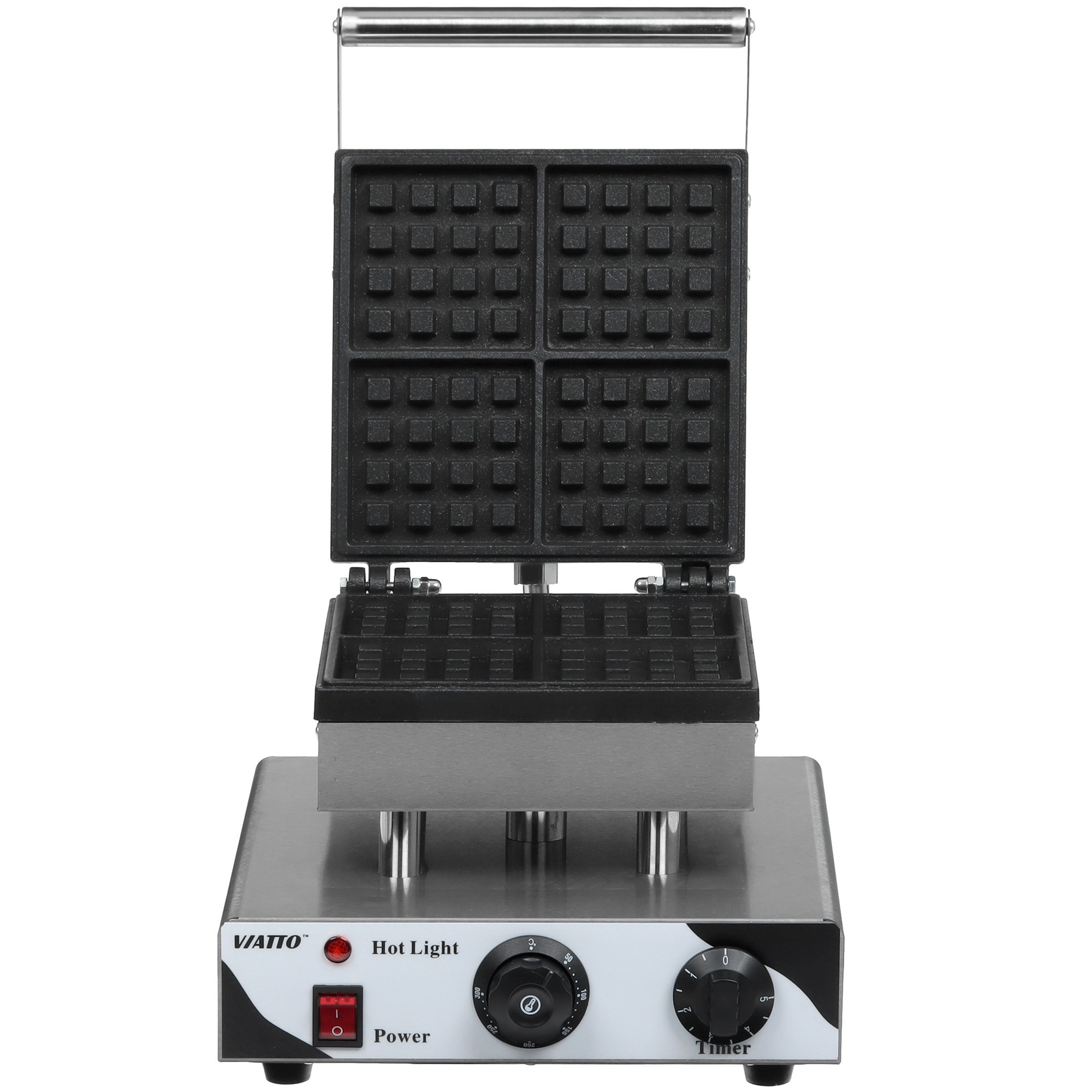 9985870 Вафельница Viatto VA-WB4 серебристый STDN-0043577 - Вид №1