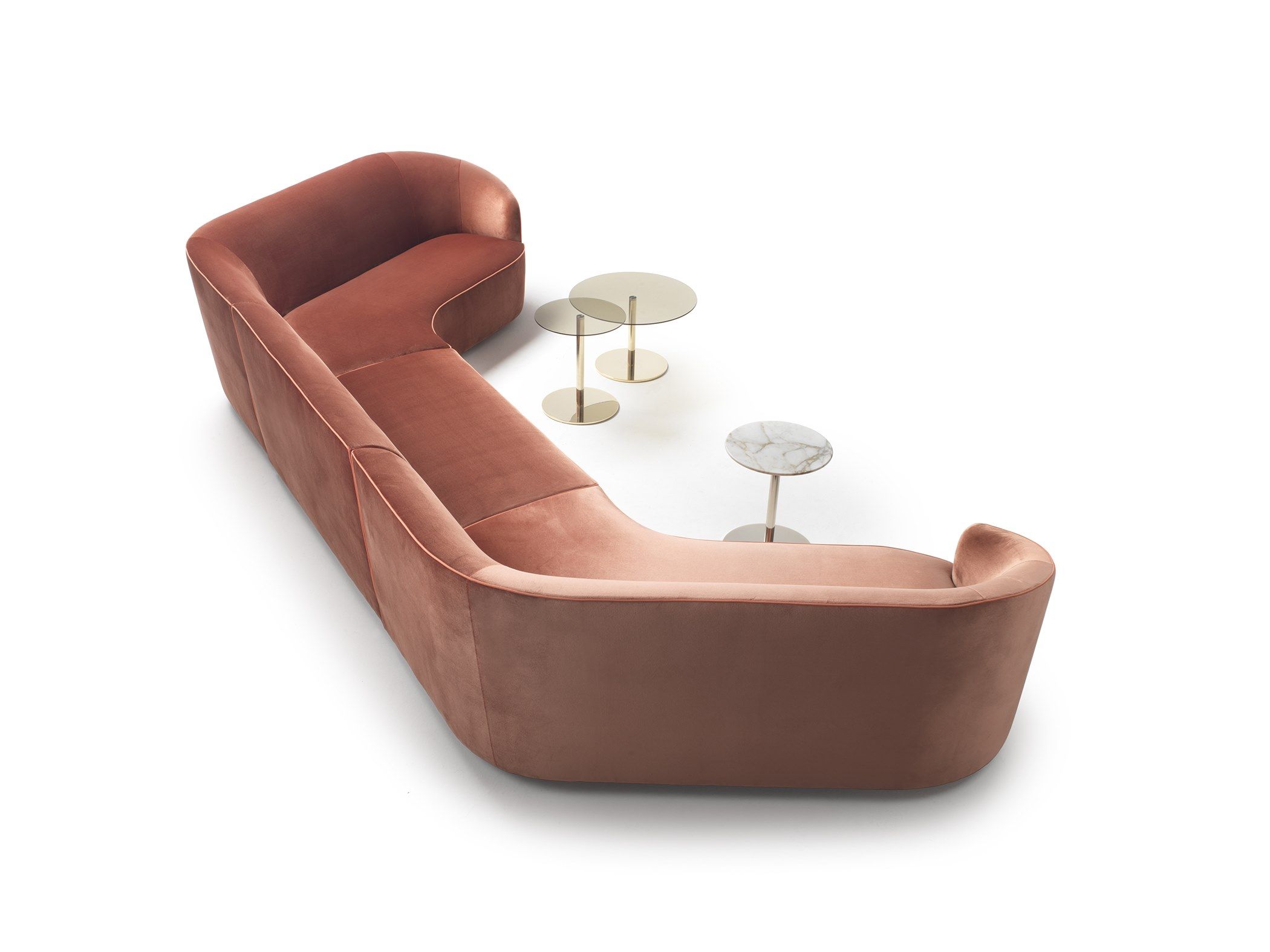 3-местный тканевый диван Marelli ARCH-00098075 - Вид №6