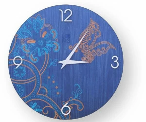 LIGNIS® Настенные часы из дерева с лепниной Dolcevita marrakech 10.045 / 10.123