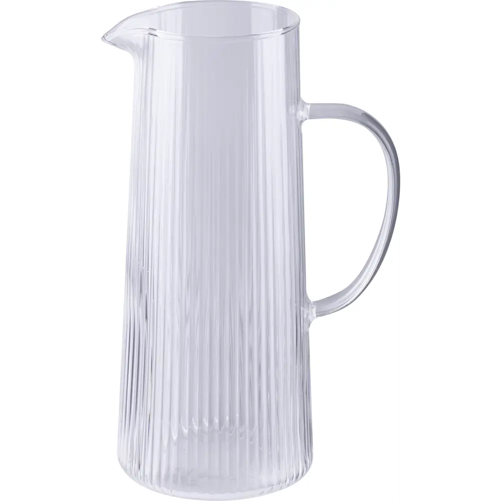 Кувшин Leonord 1.2 л с крышкой стекло цвет прозрачный Santreyd STLM-2076753 - Вид №3