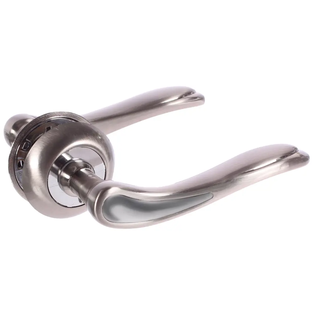 Дверные ручки Palladium Sofia SN/CP, без запирания, цвет серебро STLM-2183503 - Вид №1