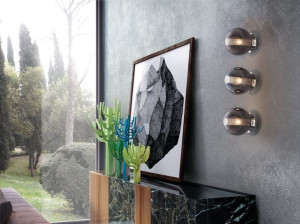 Металлик боросиликатного стекла бра