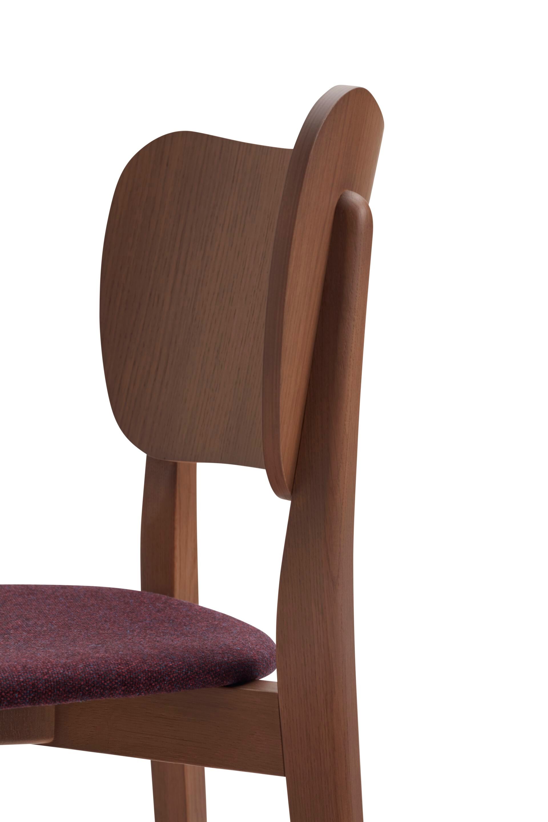 Высокий стул из бука с мягким сиденьем Origins 1971 RAMI 343 ARCH-00048654 - Вид №3