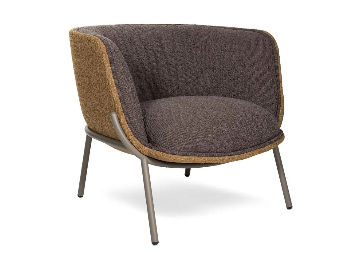 Тканевое кресло с подлокотниками Infiniti Bombom ARCH-00086299