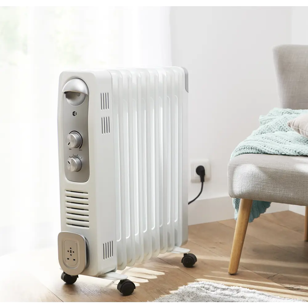 Обогреватель масляный Equation с механическим термостатом 2000 Вт 9 секций STLM-2130664 - Вид №4