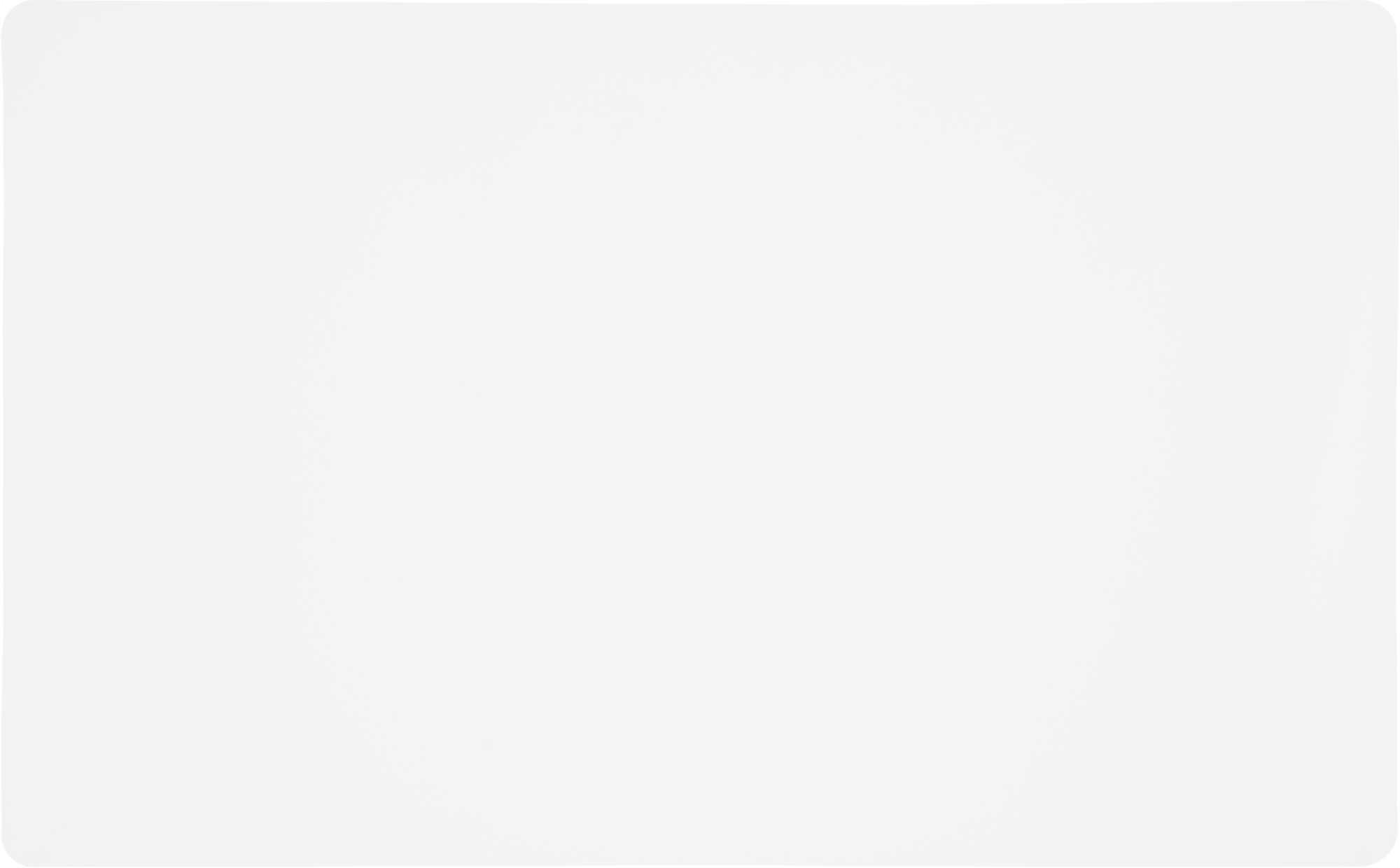 89188864 Салфетка сервировочная Прозрачная 26x41 см прямоугольная ПВХ цвет прозрачный STLM-0079598 Santreyd  - Вид №1