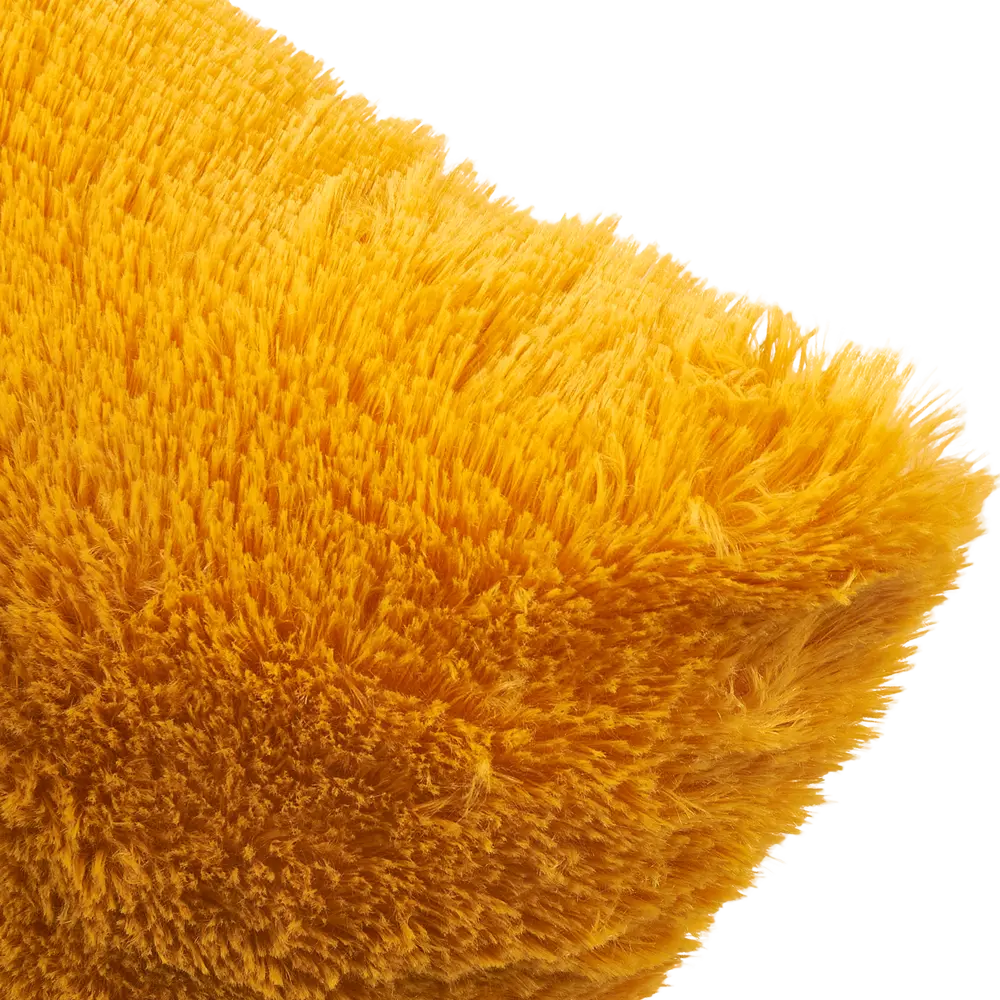 Подушка Искусственный мех 40x40 см цвет желтый 82745295 STLM-2207424 Eclair  - Вид №2