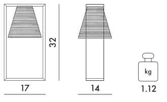 Светодиодная настольная лампа из инженерного пластика Kartell LIGHT-AIR ARCH-00151979 - Вид №10