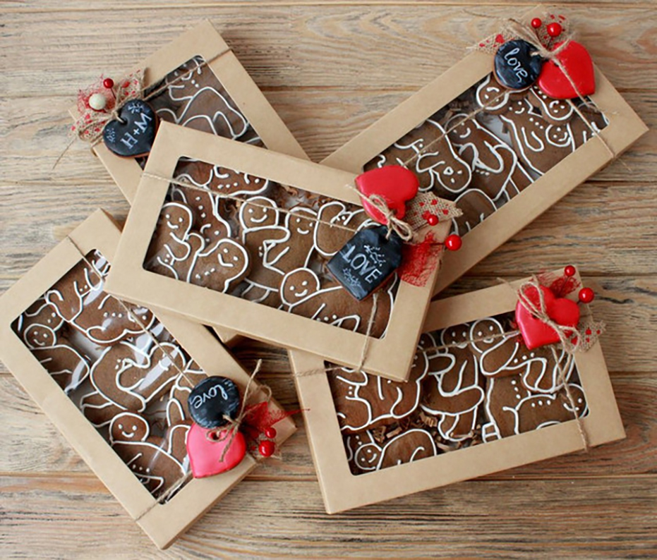 Картонные коробки для пряников, печенья и конфет