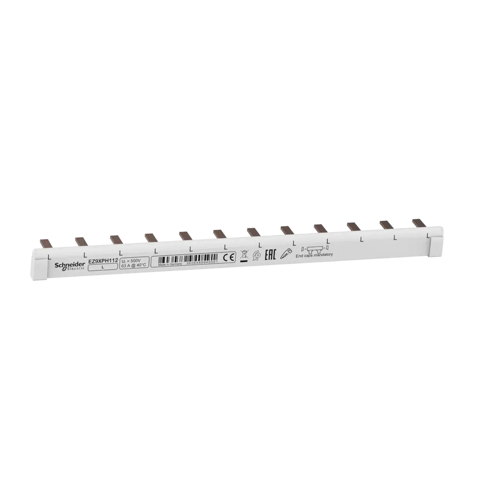 Шина гребенчатая 1П, 12 модулей, 12 мм Schneider Electric STLM-2013616 - Вид №1