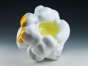 Скульптура из дутого стекла