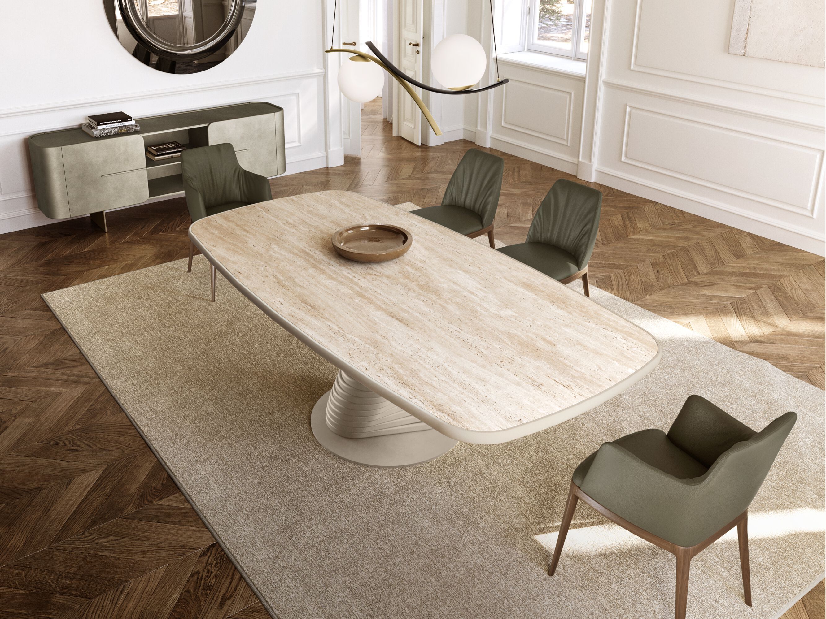 Стол с керамическим верхом king EFORMA рулон ARCH-00074735 - Вид №1