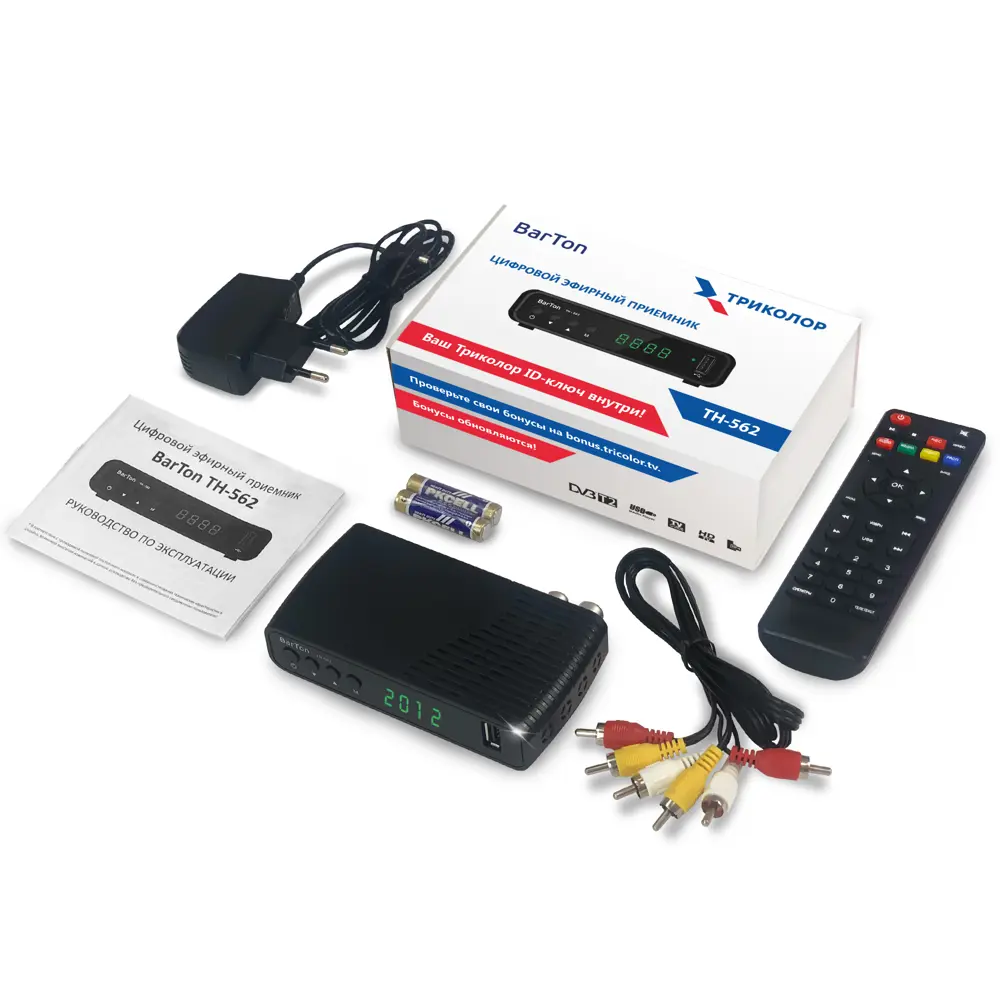 Ресивер эфирный BarTon TH-562 Santreyd STLM-2126922 - Вид №5