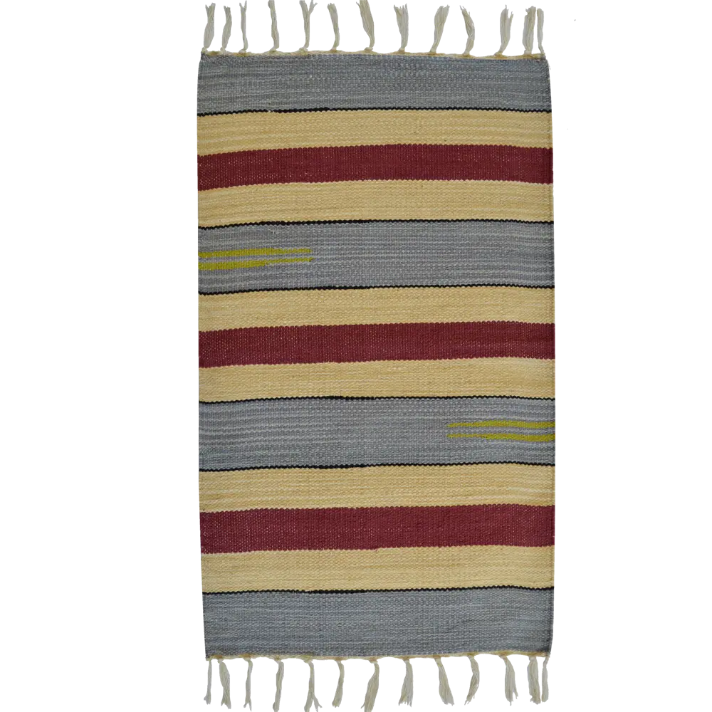 Экологичный хлопковый коврик INSPIRE Naelie 40×70 см в мультиколоре 82481278 STLM-1473961