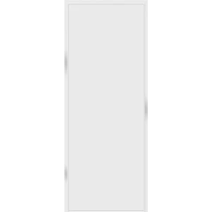 Дверь межкомнатная глухая Invisible Opt 60x200 см правая алюминий цвет белый 89439063 STLM-2113321