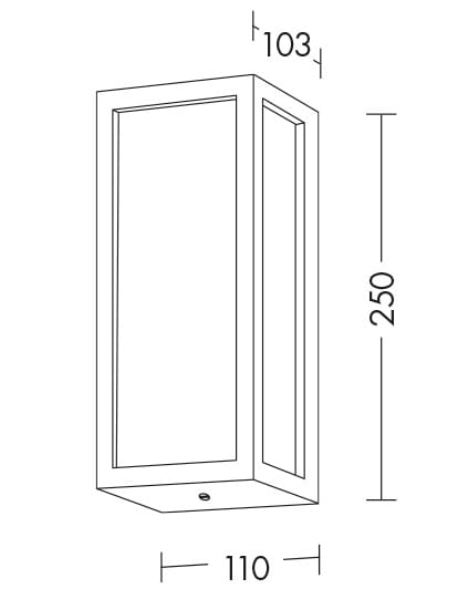 Литье под давлением алюминиевый наружный настенный светильник Rossini Illuminazione Oliver ARCH-00024172 - Вид №5