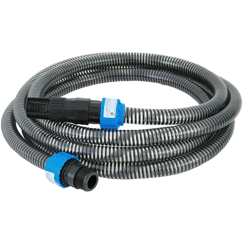 Шланг напорно-всасывающий с клапаном, 22x25 мм, 4 м, ПВХ, цвет чёрный BOUTTE STLM-2085659